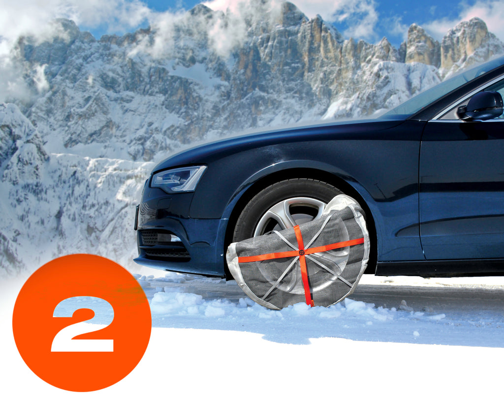 Catene Da Neve HABILL-AUTO 9 Mm Premium Per 235/55 R18 - Sistema Di Tensionamento Automatico